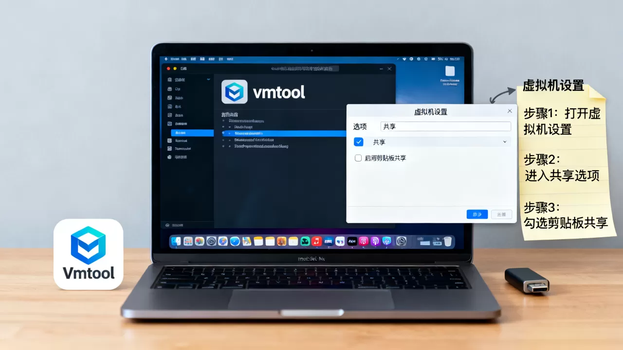 macOS虚拟机安装vmtool后怎么用?,如何开启剪贴板共享? macOS虚拟机安装vmtool后怎么用?,如何开启剪贴板共享?