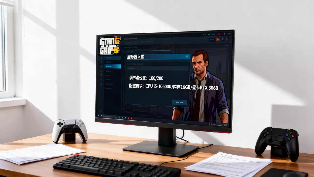 GTA5末日1入侵服务器怎么调节点,配置要求高不高? GTA5末日1入侵服务器怎么调节点,配置要求高不高?