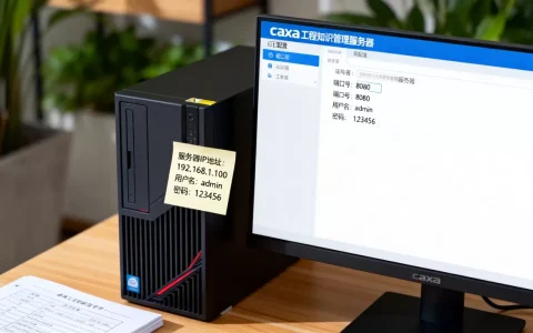 caxa工程知识管理服务器配置信息怎么填？，新手该怎么设置