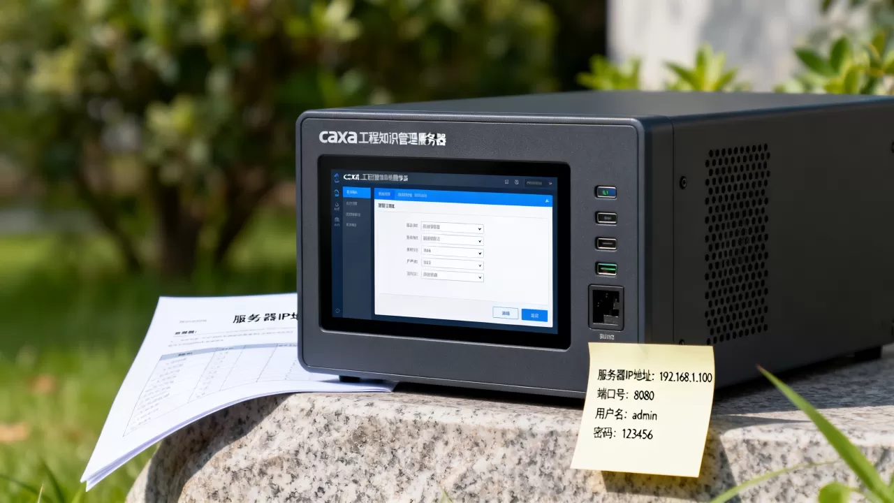 caxa工程知识管理服务器配置信息怎么填?,新手该怎么设置 caxa工程知识管理服务器配置信息怎么填?,新手该怎么设置