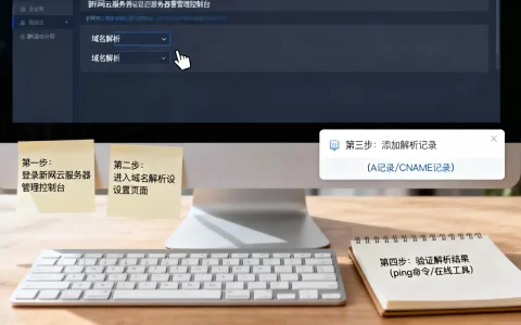 新网云服务器域名解析怎么操作，详细步骤与方法