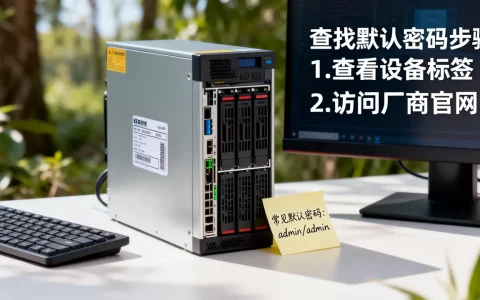 服务器常见密码有哪些，默认账号密码怎么找？
