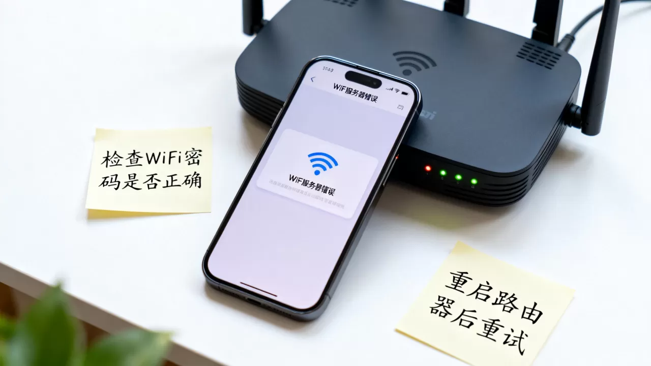手机连WiFi服务器错误怎么办,WiFi服务器错误怎么解决? 手机连WiFi服务器错误怎么办,WiFi服务器错误怎么解决?