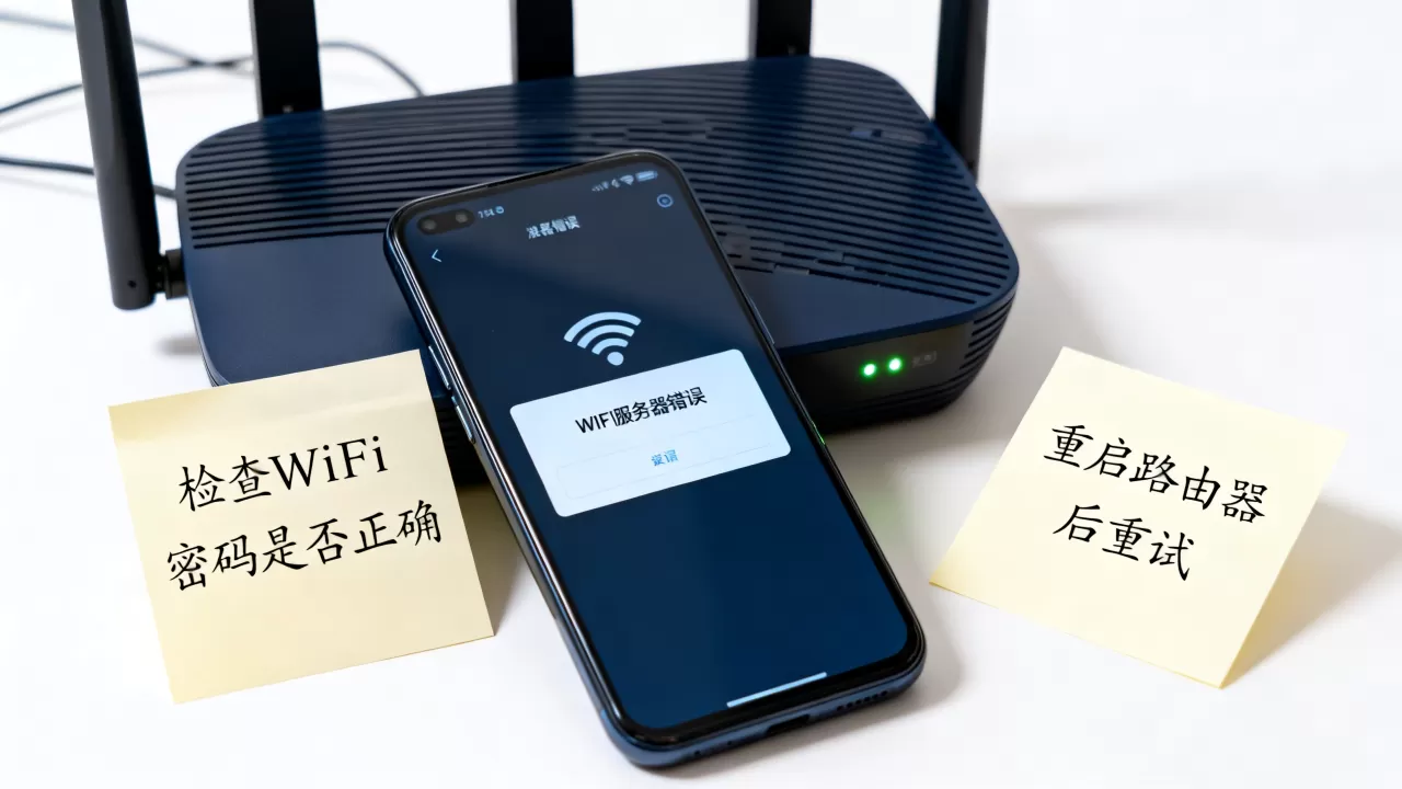 手机连WiFi服务器错误怎么办,WiFi服务器错误怎么解决? 手机连WiFi服务器错误怎么办,WiFi服务器错误怎么解决?