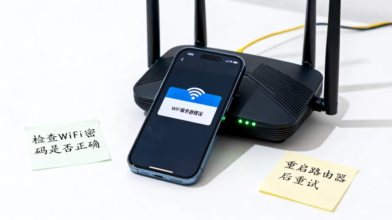 手机连WiFi服务器错误怎么办,WiFi服务器错误怎么解决? 手机连WiFi服务器错误怎么办,WiFi服务器错误怎么解决?