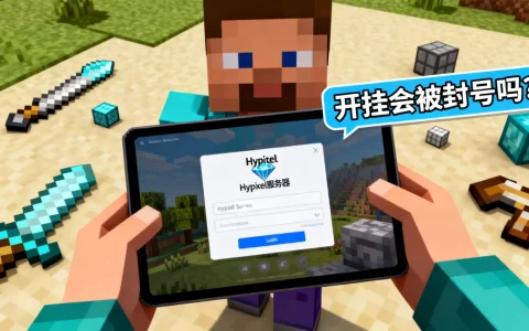 我的世界中国版Hypixel服务器怎么开挂，开挂会被封号吗？