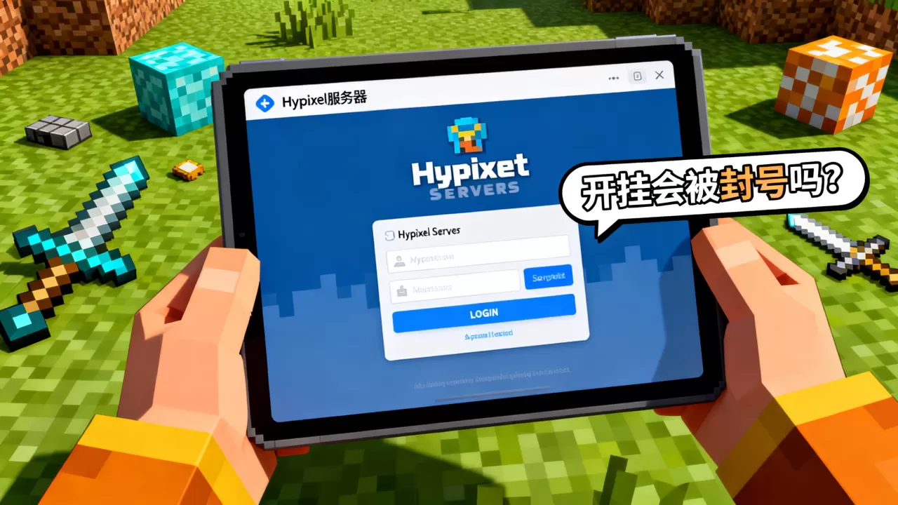 我的世界中国版Hypixel服务器怎么开挂,开挂会被封号吗? 我的世界中国版Hypixel服务器怎么开挂,开挂会被封号吗?
