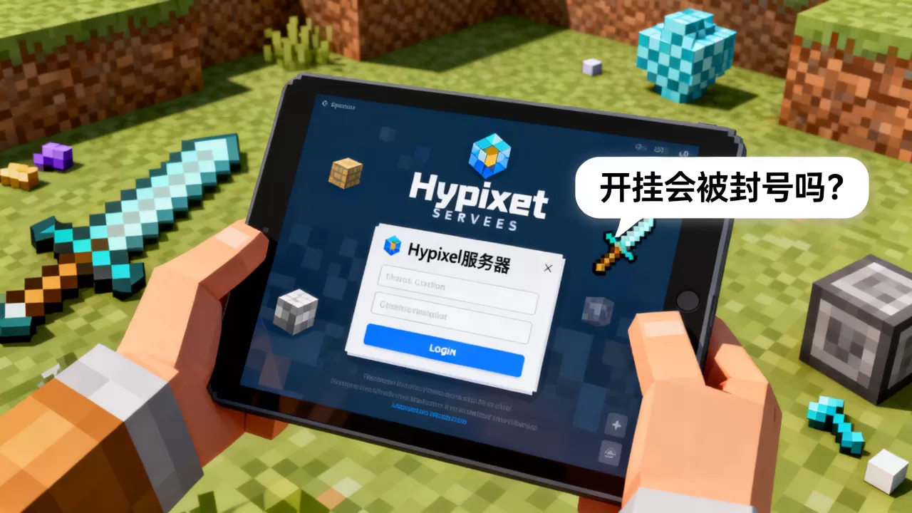 我的世界中国版Hypixel服务器怎么开挂,开挂会被封号吗? 我的世界中国版Hypixel服务器怎么开挂,开挂会被封号吗?
