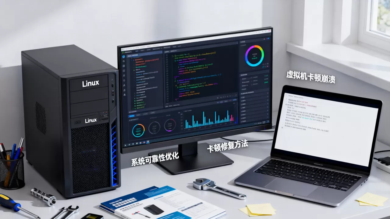 Linux虚拟机如何提升系统运行可靠性?,Linux虚拟机卡顿崩溃怎么解决 Linux虚拟机如何提升系统运行可靠性?,Linux虚拟机卡顿崩溃怎么解决