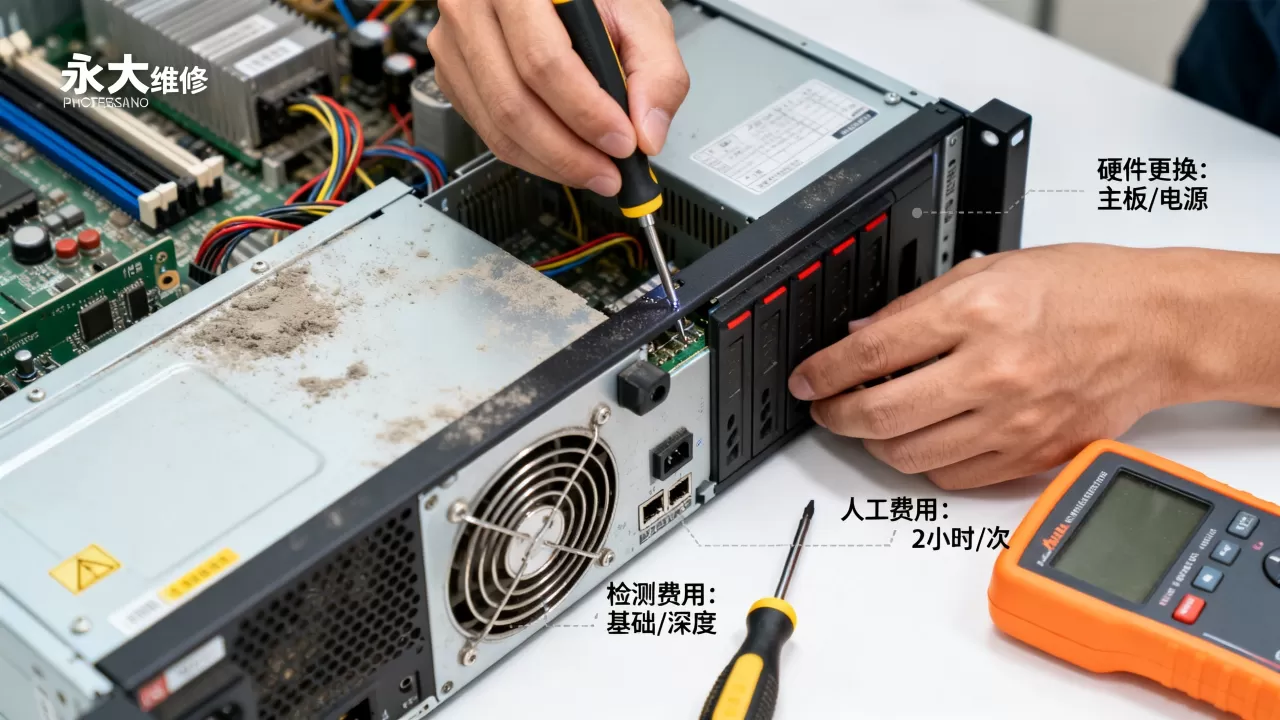 永大服务器维修要多少钱?,费用明细包含哪些? 永大服务器维修要多少钱?,费用明细包含哪些?