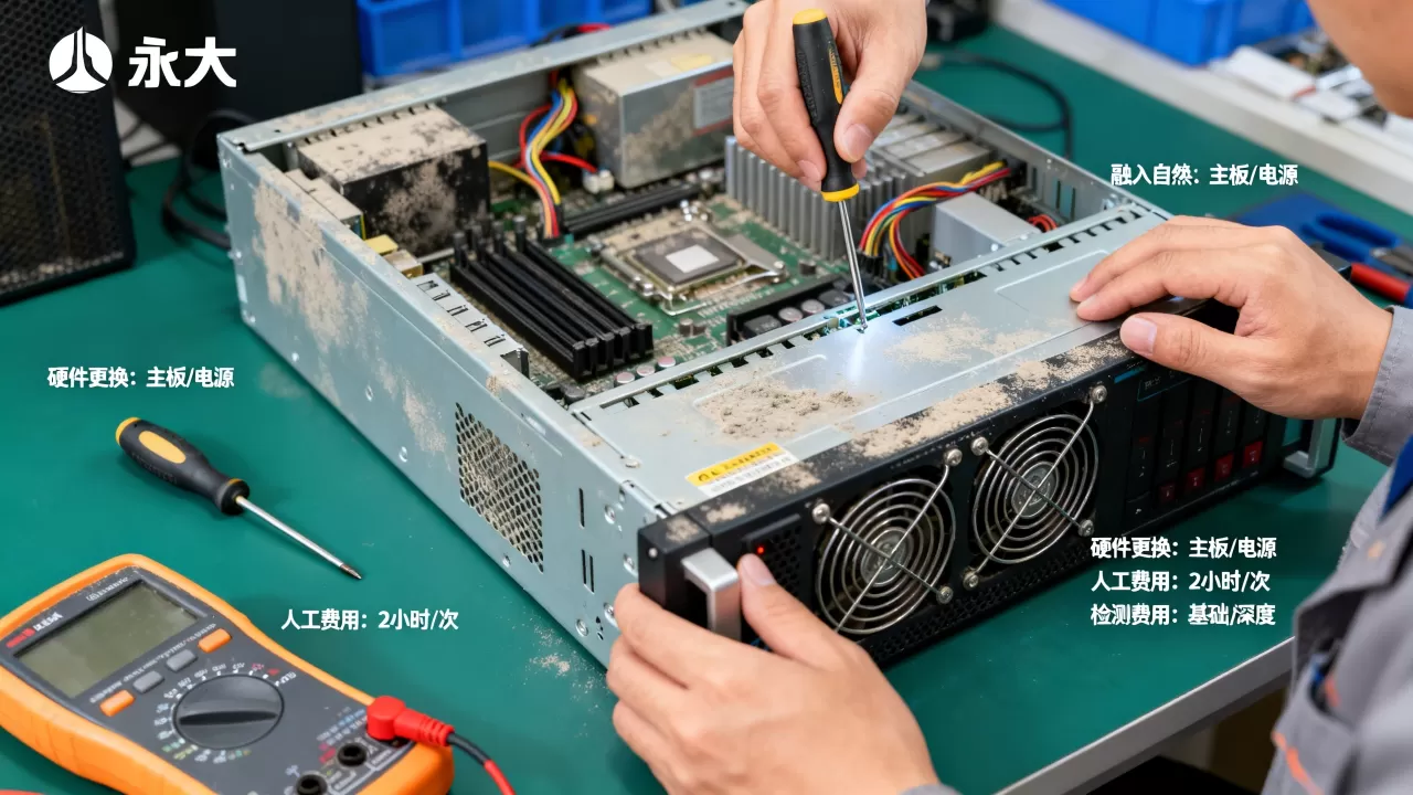 永大服务器维修要多少钱?,费用明细包含哪些? 永大服务器维修要多少钱?,费用明细包含哪些?