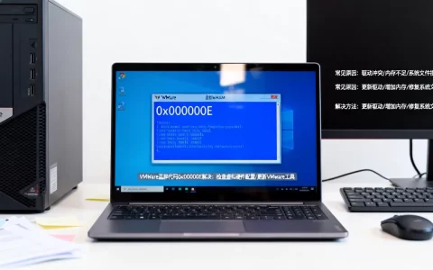 虚拟机桌面蓝屏怎么办？常见原因及解决方法有哪些？，VMware蓝屏代码0x0000000E怎么解决