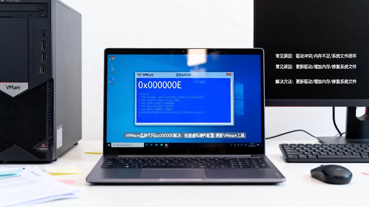 虚拟机桌面蓝屏怎么办?常见原因及解决方法有哪些?,VMware蓝屏代码0x0000000E怎么解决 虚拟机桌面蓝屏怎么办?常见原因及解决方法有哪些?,VMware蓝屏代码0x0000000E怎么解决
