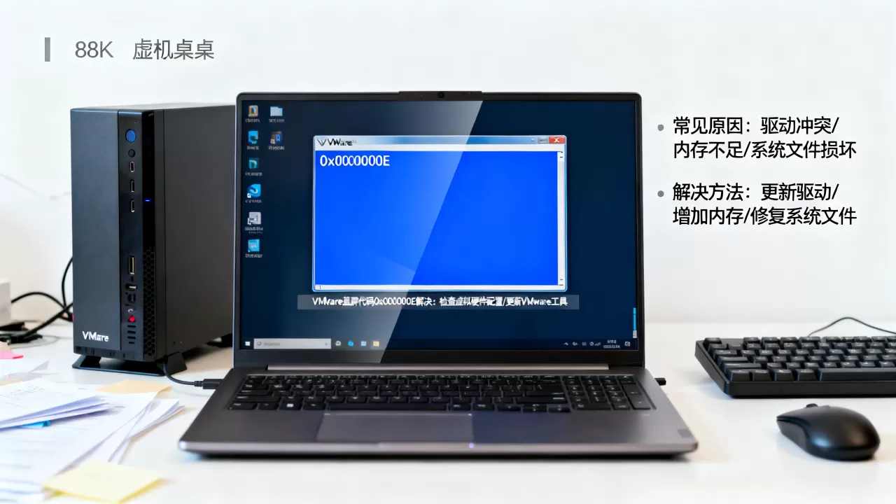 虚拟机桌面蓝屏怎么办?常见原因及解决方法有哪些?,VMware蓝屏代码0x0000000E怎么解决 虚拟机桌面蓝屏怎么办?常见原因及解决方法有哪些?,VMware蓝屏代码0x0000000E怎么解决
