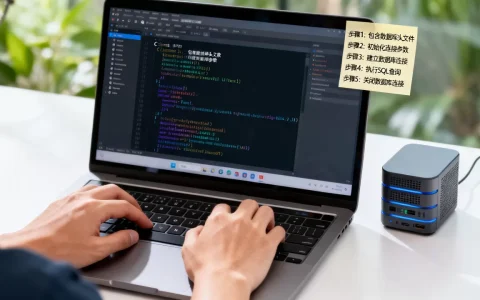 如何在C语言中连接数据库服务器，具体连接步骤是什么？
