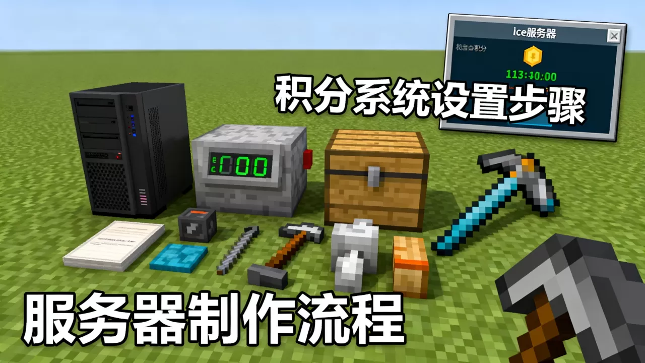 我的世界ice服务器积分版如何制作?,积分系统怎么设置? 我的世界ice服务器积分版如何制作?,积分系统怎么设置?
