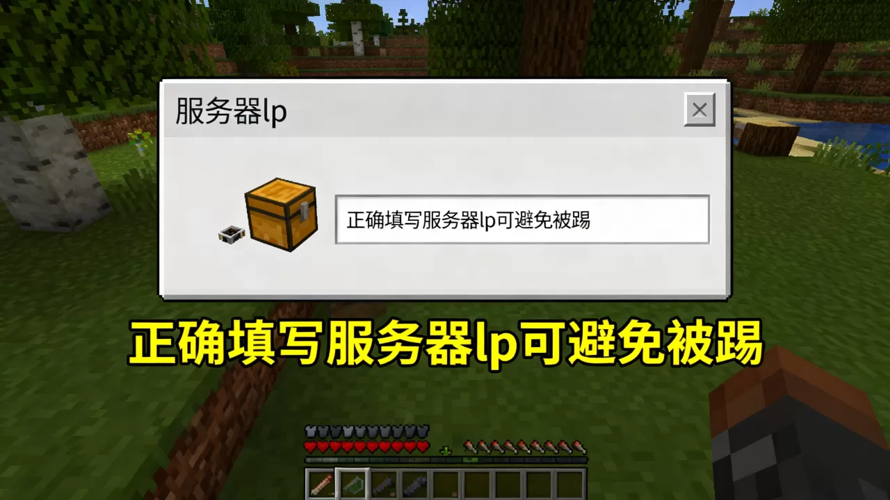 我的世界国际版服务器lp怎么填,防止进服被踢? 我的世界国际版服务器lp怎么填,防止进服被踢?