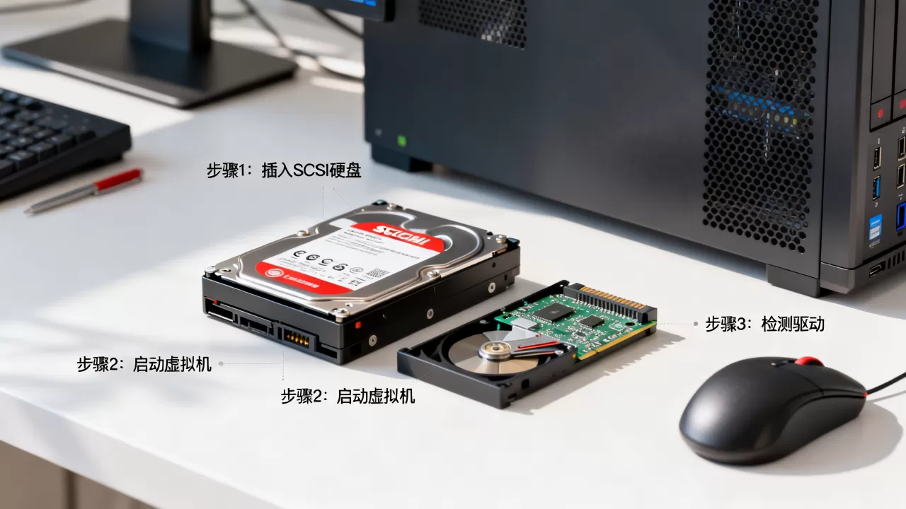 虚拟机安装SCSI硬盘,驱动怎么装?Server找不到驱动怎么办? 虚拟机安装SCSI硬盘,驱动怎么装?Server找不到驱动怎么办?