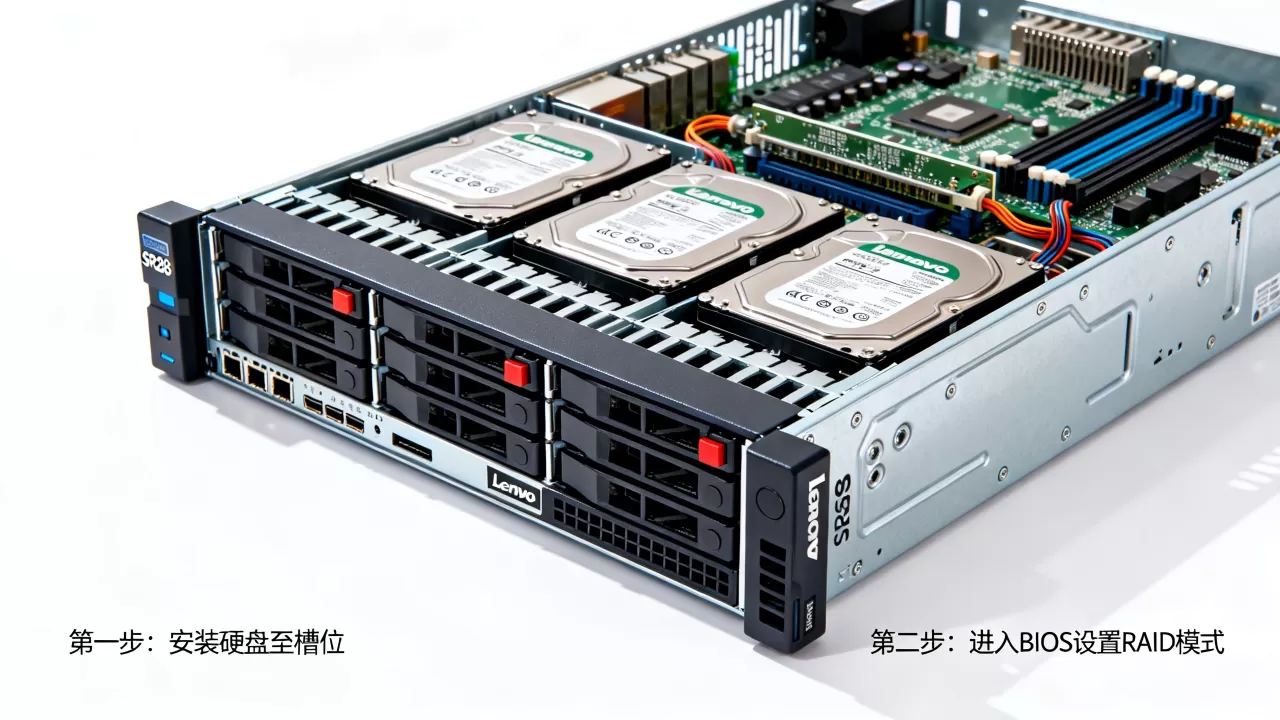 联想SR258 RAID5怎么做,阵列配置步骤是什么? 联想SR258 RAID5怎么做,阵列配置步骤是什么?