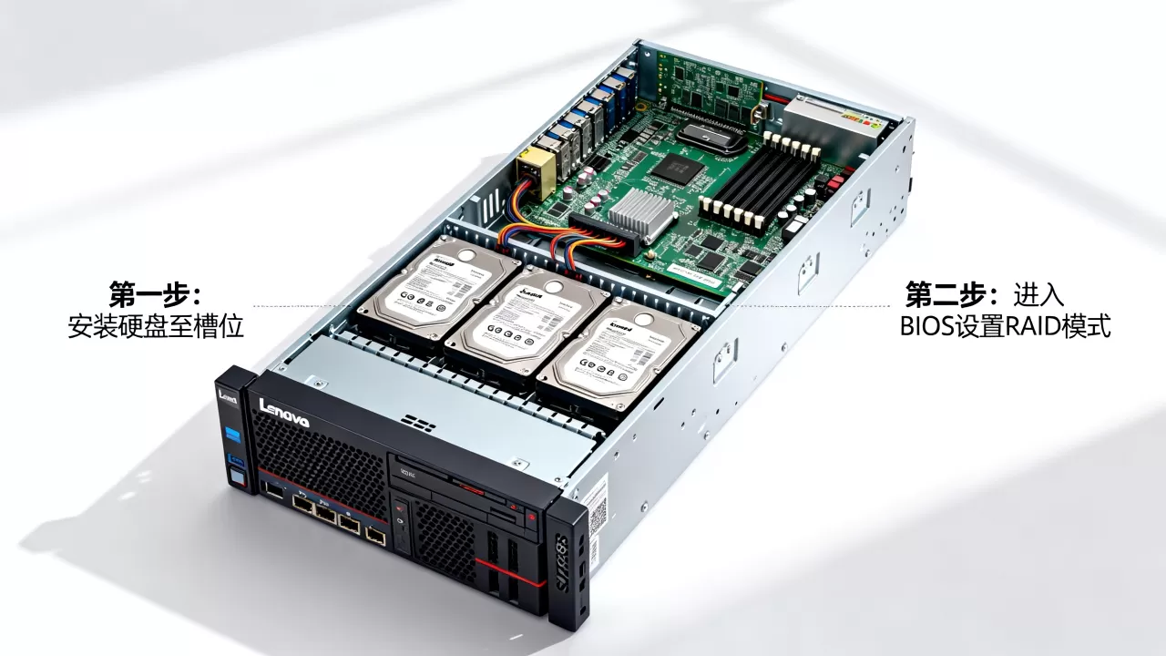 联想SR258 RAID5怎么做,阵列配置步骤是什么? 联想SR258 RAID5怎么做,阵列配置步骤是什么?