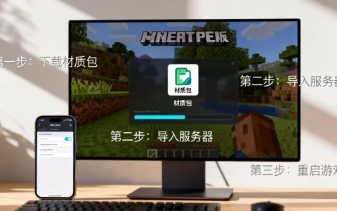 我的世界PE版服务器装载材质包有哪些方法，怎么做？