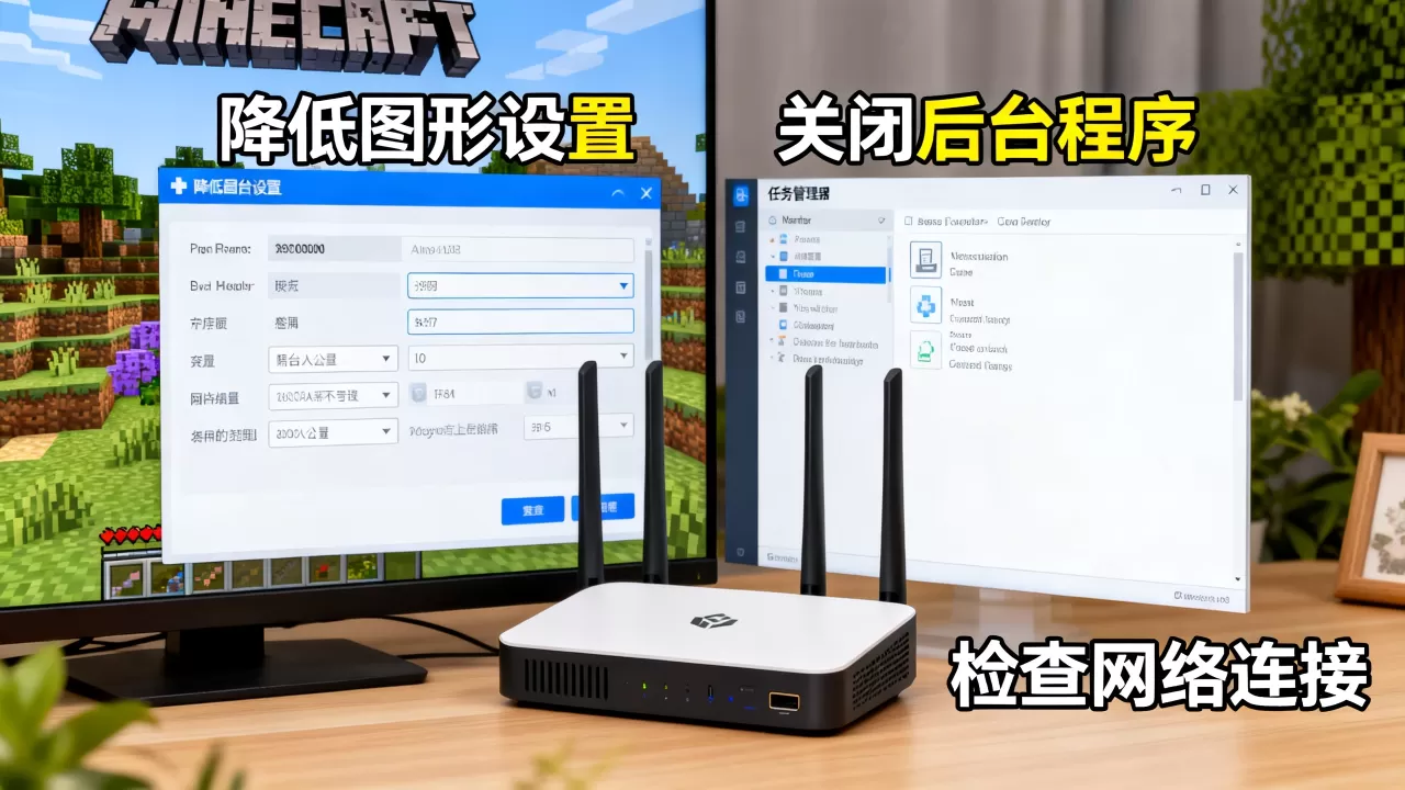 我的世界玩ec服务器卡顿怎么解决?,有什么优化技巧? 我的世界玩ec服务器卡顿怎么解决?,有什么优化技巧?