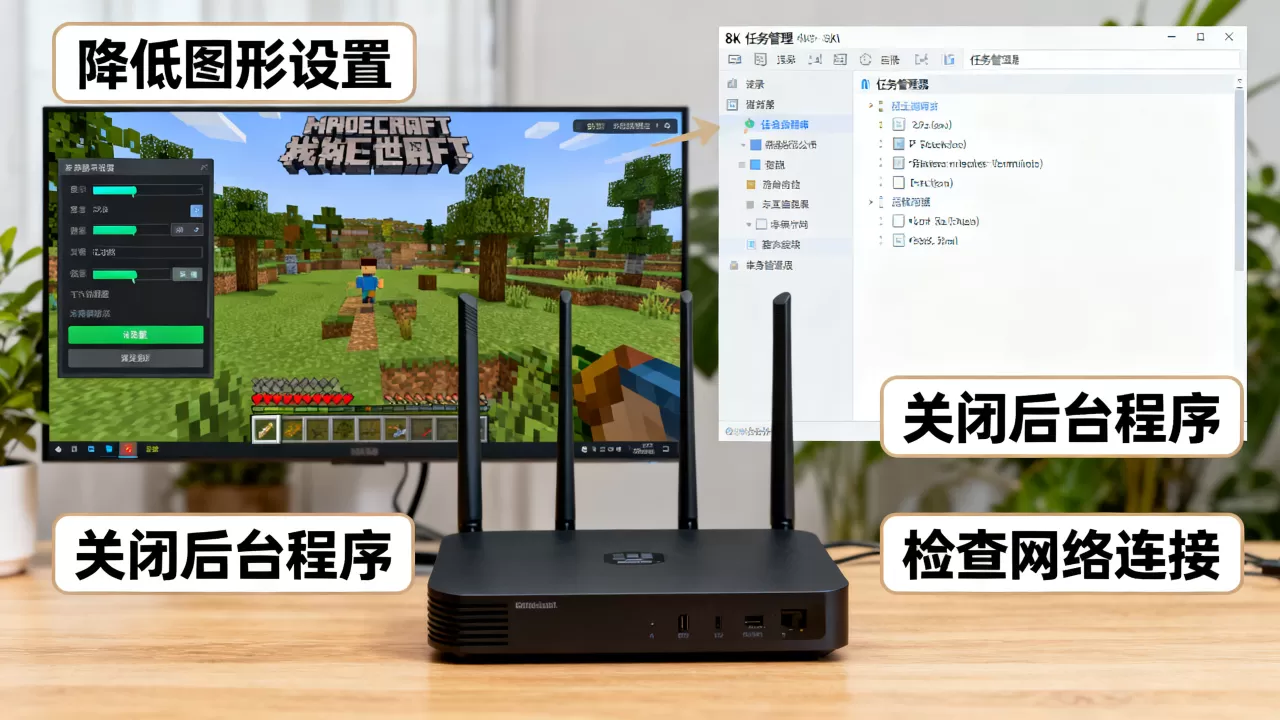 我的世界玩ec服务器卡顿怎么解决?,有什么优化技巧? 我的世界玩ec服务器卡顿怎么解决?,有什么优化技巧?