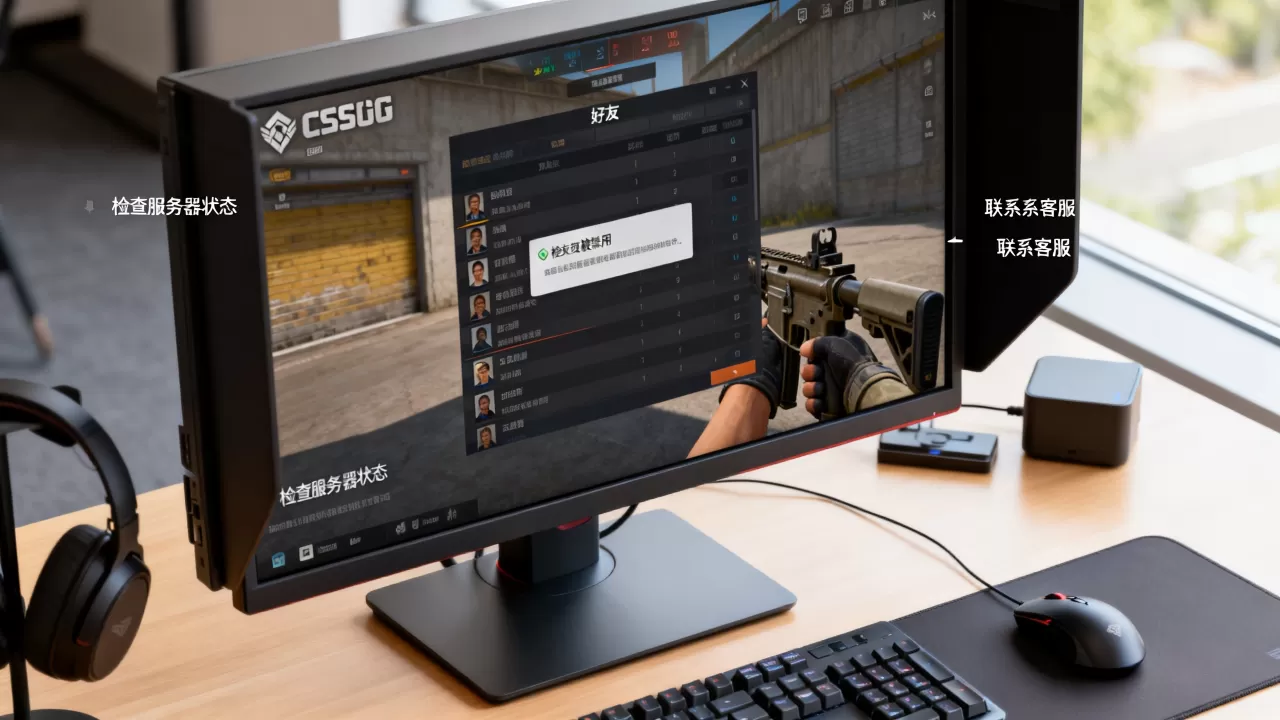 CSGO服务器禁用好友怎么回事,如何恢复好友功能 CSGO服务器禁用好友怎么回事,如何恢复好友功能