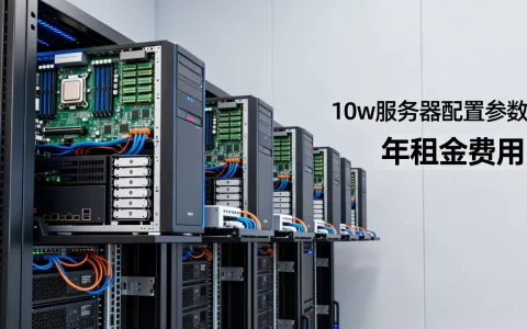 10w服务器究竟多少钱，租用一年费用贵不贵？