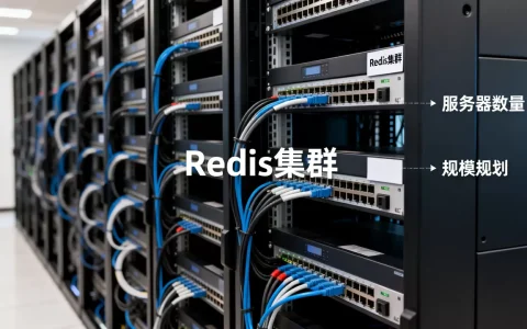 Redis集群需要多少个服务器？，集群规模怎么规划
