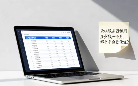 云机服务器租用多少钱一个月，哪个平台更便宜？