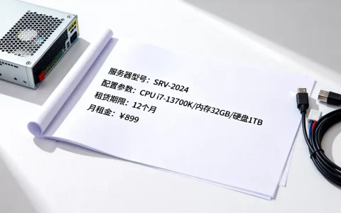 上海服务器租用整机报价单有哪些内容，价格怎么算？