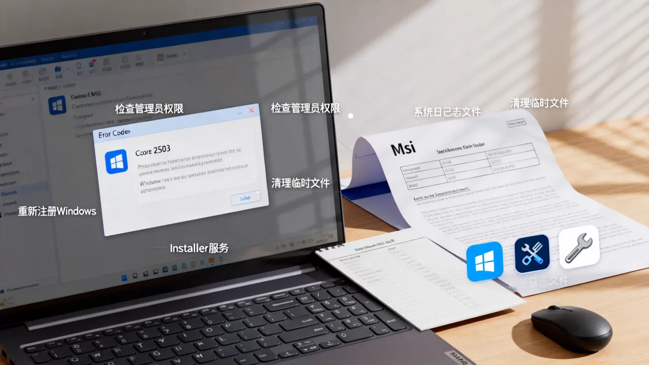 虚拟机安装msi文件失败怎么办,安装msi文件提示错误代码2503怎么解决 虚拟机安装msi文件失败怎么办,安装msi文件提示错误代码2503怎么解决