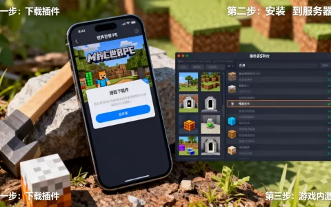 我的世界PE服务器多世界插件怎么用，手机版多世界插件咋安装？