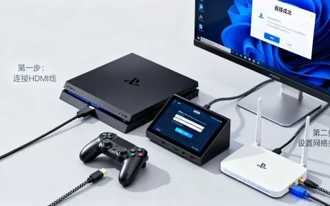 PS4宽带怎么连接电脑连接服务器？，连接失败怎么办？