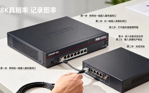 海康3000c服务器如何添加录像机，操作步骤是什么？