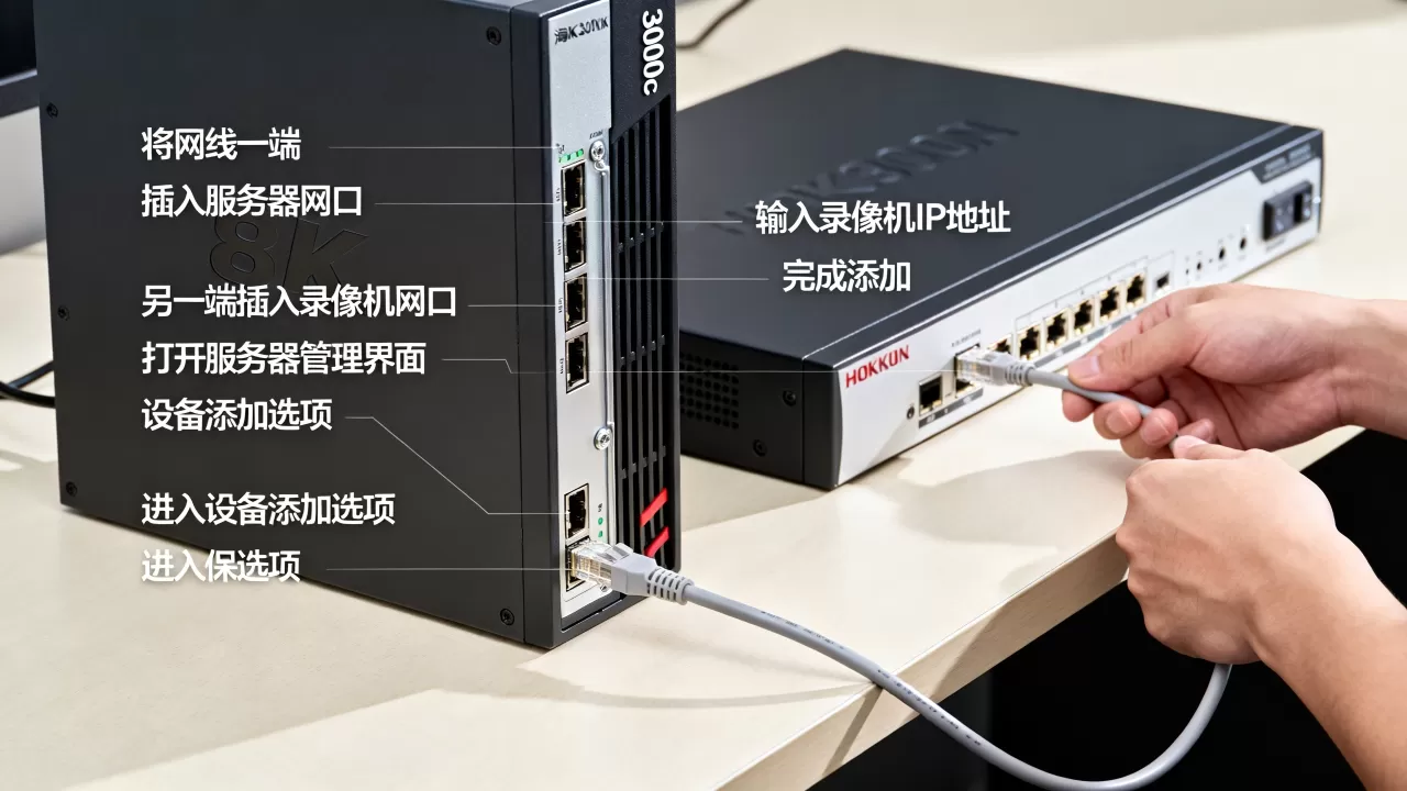 海康3000c服务器如何添加录像机,操作步骤是什么? 海康3000c服务器如何添加录像机,操作步骤是什么?