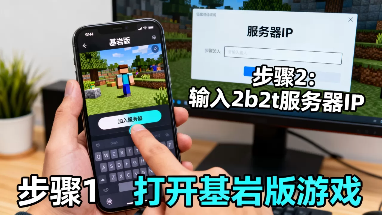 怎样进入2b2t基岩版服务器?,基岩版服务器怎么进? 怎样进入2b2t基岩版服务器?,基岩版服务器怎么进?