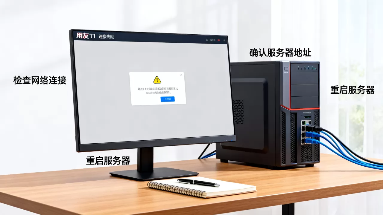 用友T1服务器连接失败怎么办,用友T1连接失败怎么解决? 用友T1服务器连接失败怎么办,用友T1连接失败怎么解决?