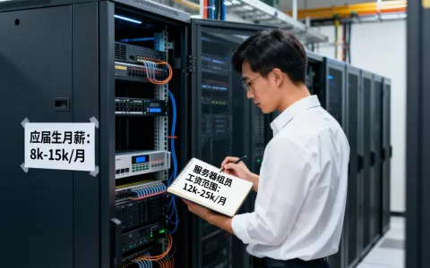 服务器组员工资大概多少，应届生月薪能拿多少？