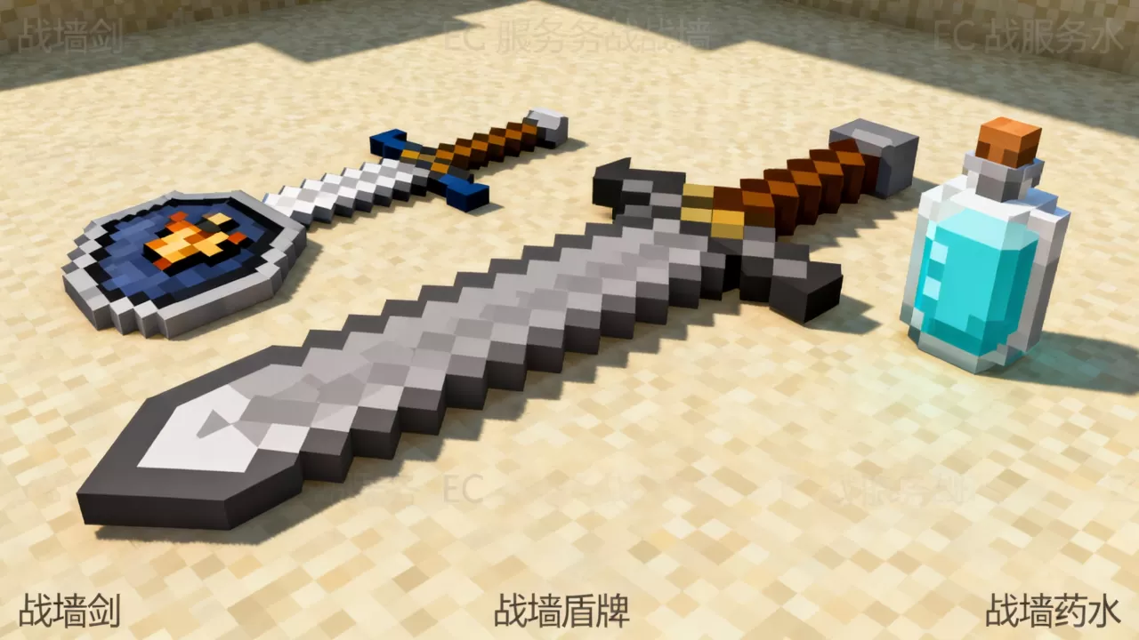 我的世界EC服务器战墙道具怎么买?,战墙道具怎么获得? 我的世界EC服务器战墙道具怎么买?,战墙道具怎么获得?