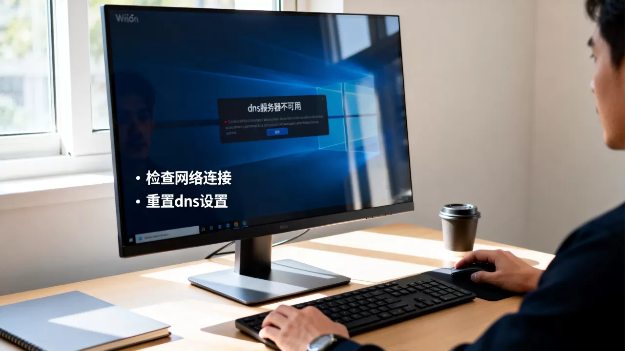 win10提示dns服务器不可用怎么办,dns错误修复方法 win10提示dns服务器不可用怎么办,dns错误修复方法