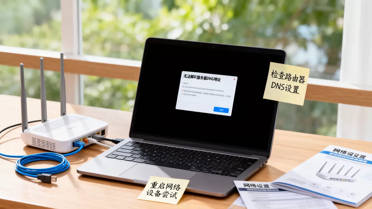 为什么突然无法解析服务器DNS地址,是什么原因 为什么突然无法解析服务器DNS地址,是什么原因