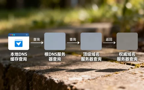 浏览器如何一步步将域名解析成IP地址？域名解析过程详解，DNS查询步骤