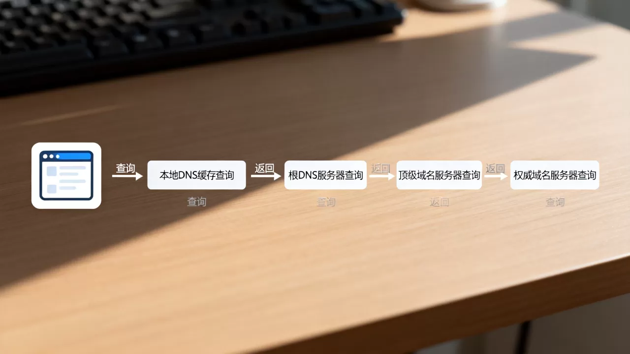 浏览器如何一步步将域名解析成IP地址?域名解析过程详解,DNS查询步骤 浏览器如何一步步将域名解析成IP地址?域名解析过程详解,DNS查询步骤