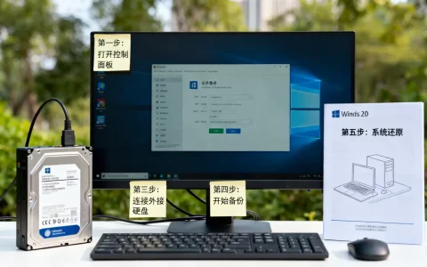 Win10服务器如何备份并还原系统，具体步骤是什么