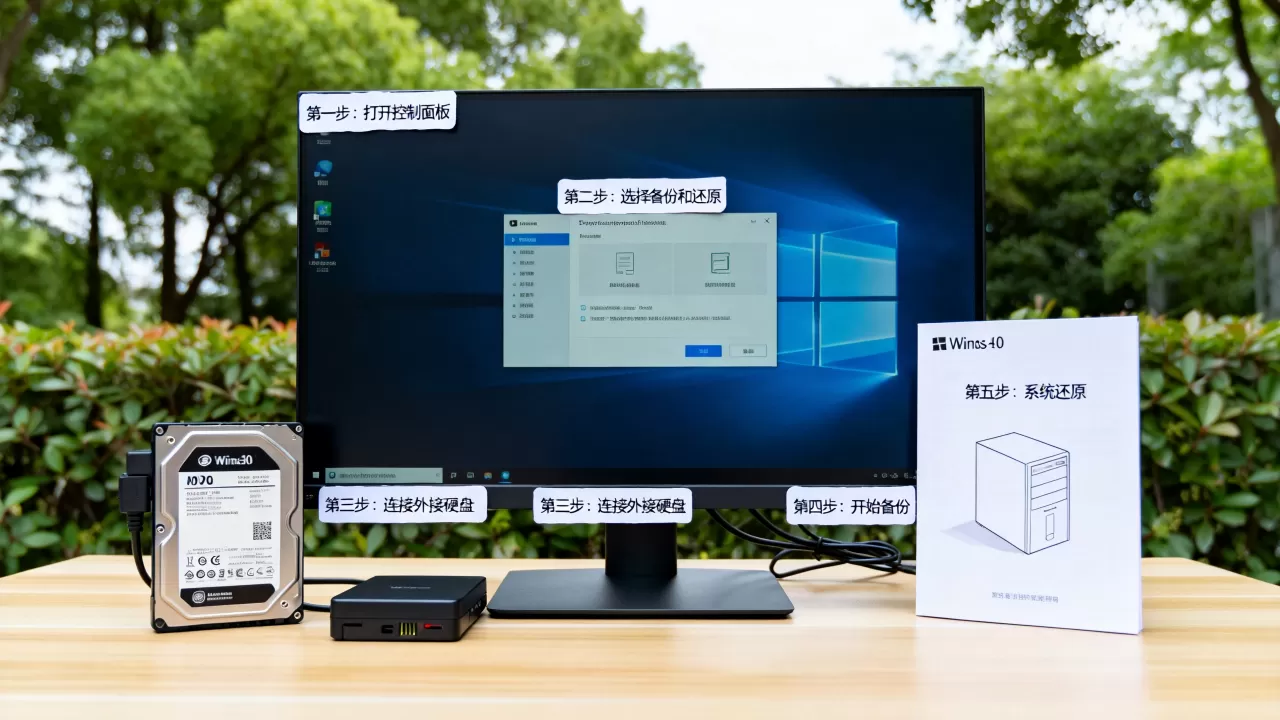 Win10服务器如何备份并还原系统,具体步骤是什么 Win10服务器如何备份并还原系统,具体步骤是什么