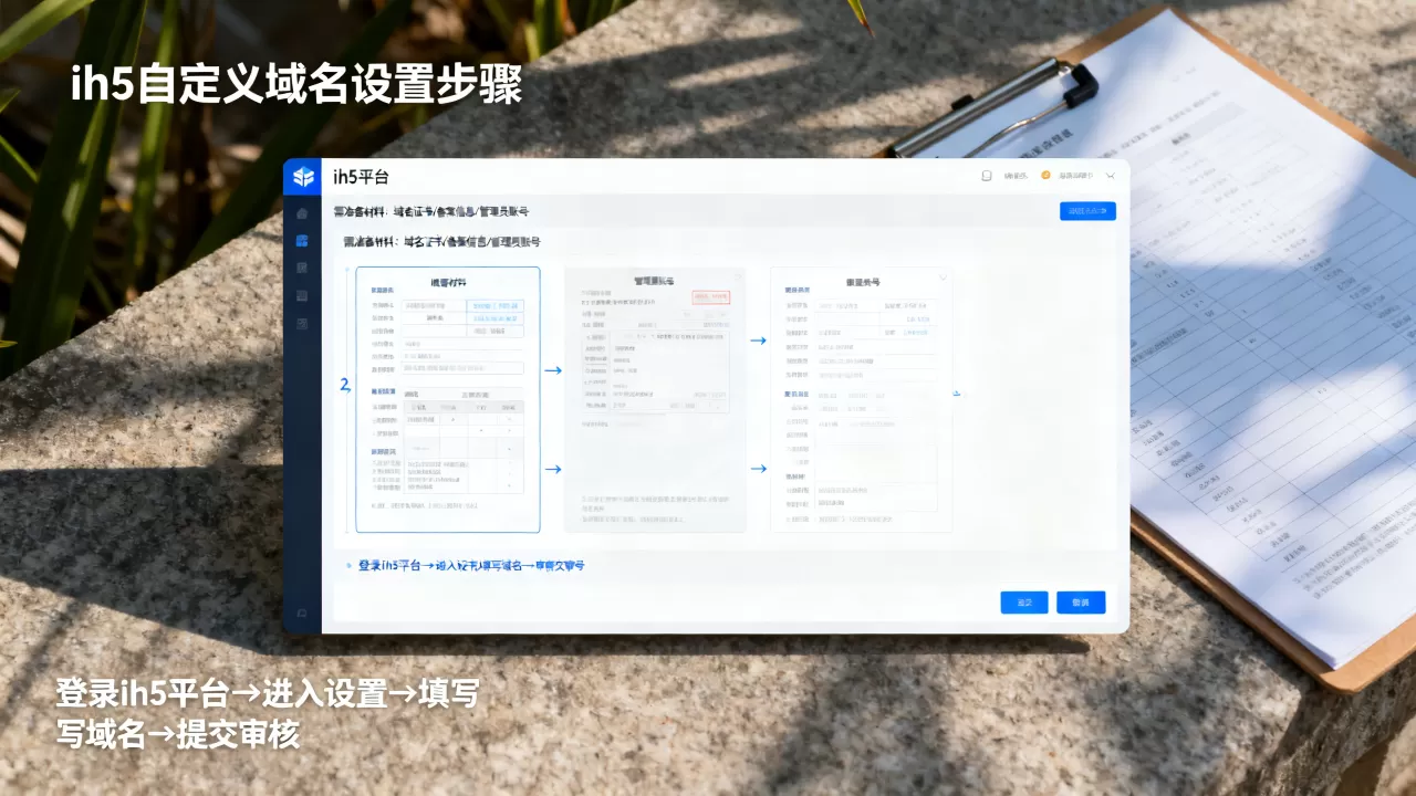 ih5自定义域名怎么设置?需要准备哪些材料?详细步骤教程 ih5自定义域名怎么设置?需要准备哪些材料?详细步骤教程