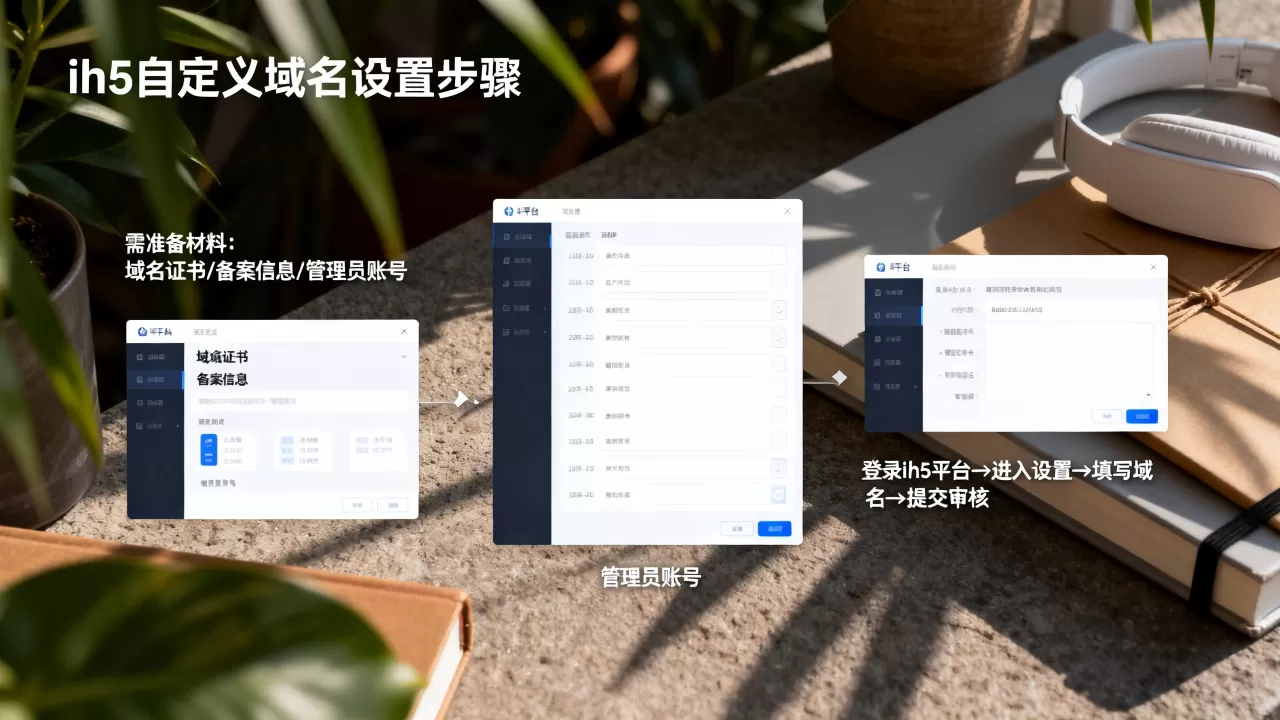 ih5自定义域名怎么设置?需要准备哪些材料?详细步骤教程 ih5自定义域名怎么设置?需要准备哪些材料?详细步骤教程