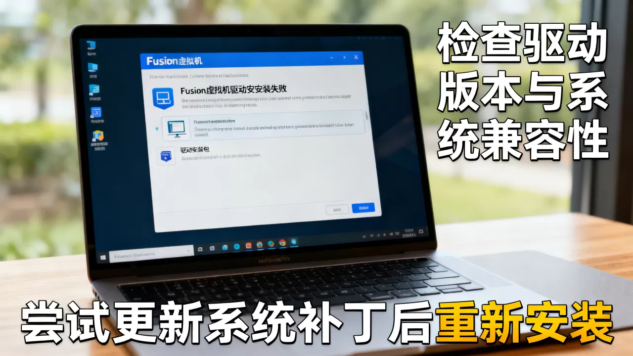 fusion虚拟机驱动安装失败怎么办?驱动安装失败原因及解决方法 fusion虚拟机驱动安装失败怎么办?驱动安装失败原因及解决方法